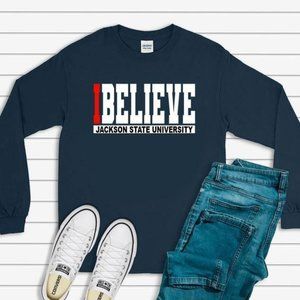 I Believe Jackson State University long sleeve